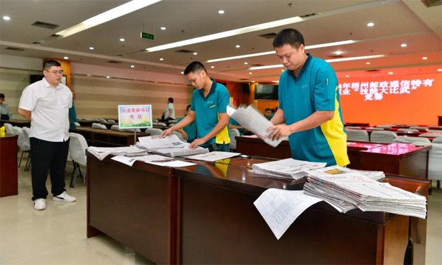 以賽提質(zhì)！2024年梧州郵政通信特有職業(yè)“技能大比武”競賽舉辦