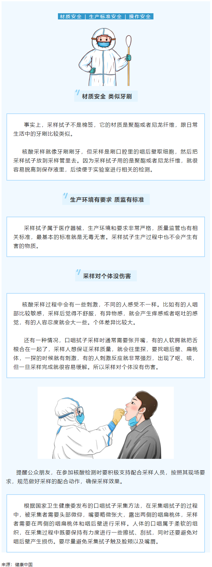 健康科普 _ 核酸采樣的“棉簽”安全嗎？當然安全！.png