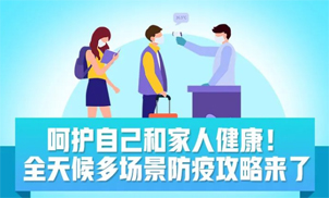 收好！全天候多場景防疫攻略來了