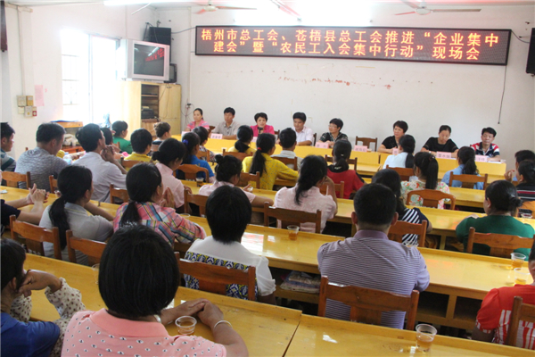 梧州市總工會(huì)、蒼梧縣總工會(huì)推進(jìn)“企業(yè)集中建會(huì)”暨“農(nóng)民工入會(huì)集中行動(dòng)現(xiàn)場會(huì).jpg